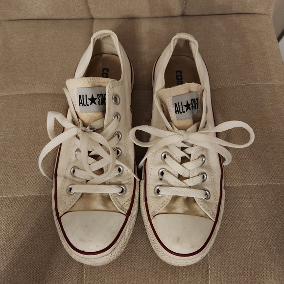 Converse Chuck Taylor All Star-White 7.5 - Picture 1 of 5